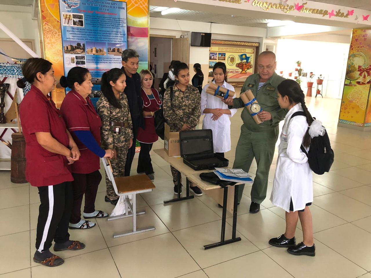 Мектептегі антитероррлық жаттығулар