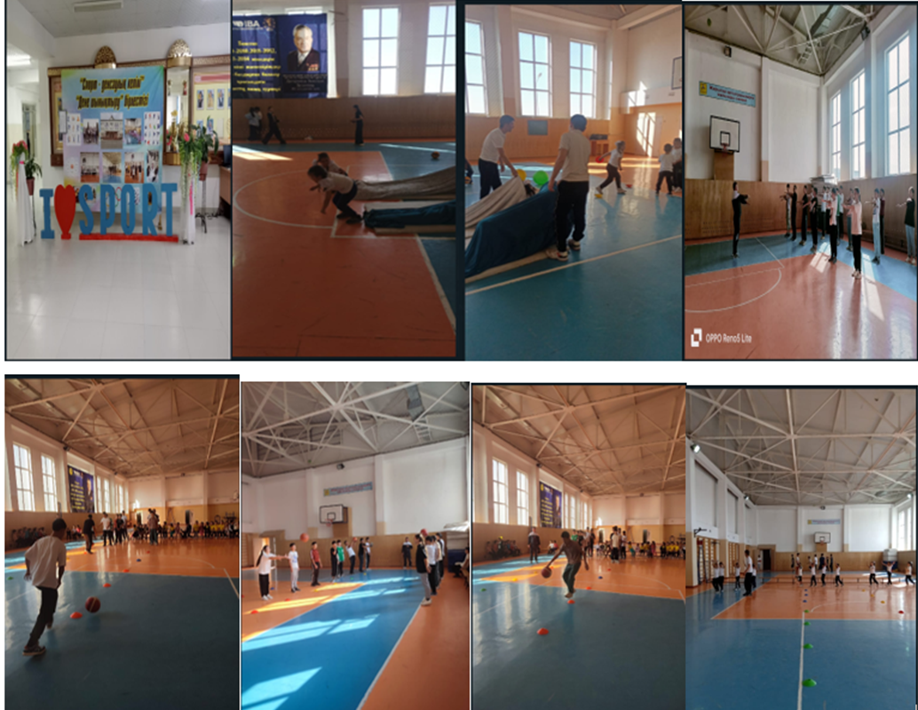 Дене шынықтыр пәні әдістеме бірлестігінің «Бәріміз бірге күштіміз» тақырыбындағы апталық